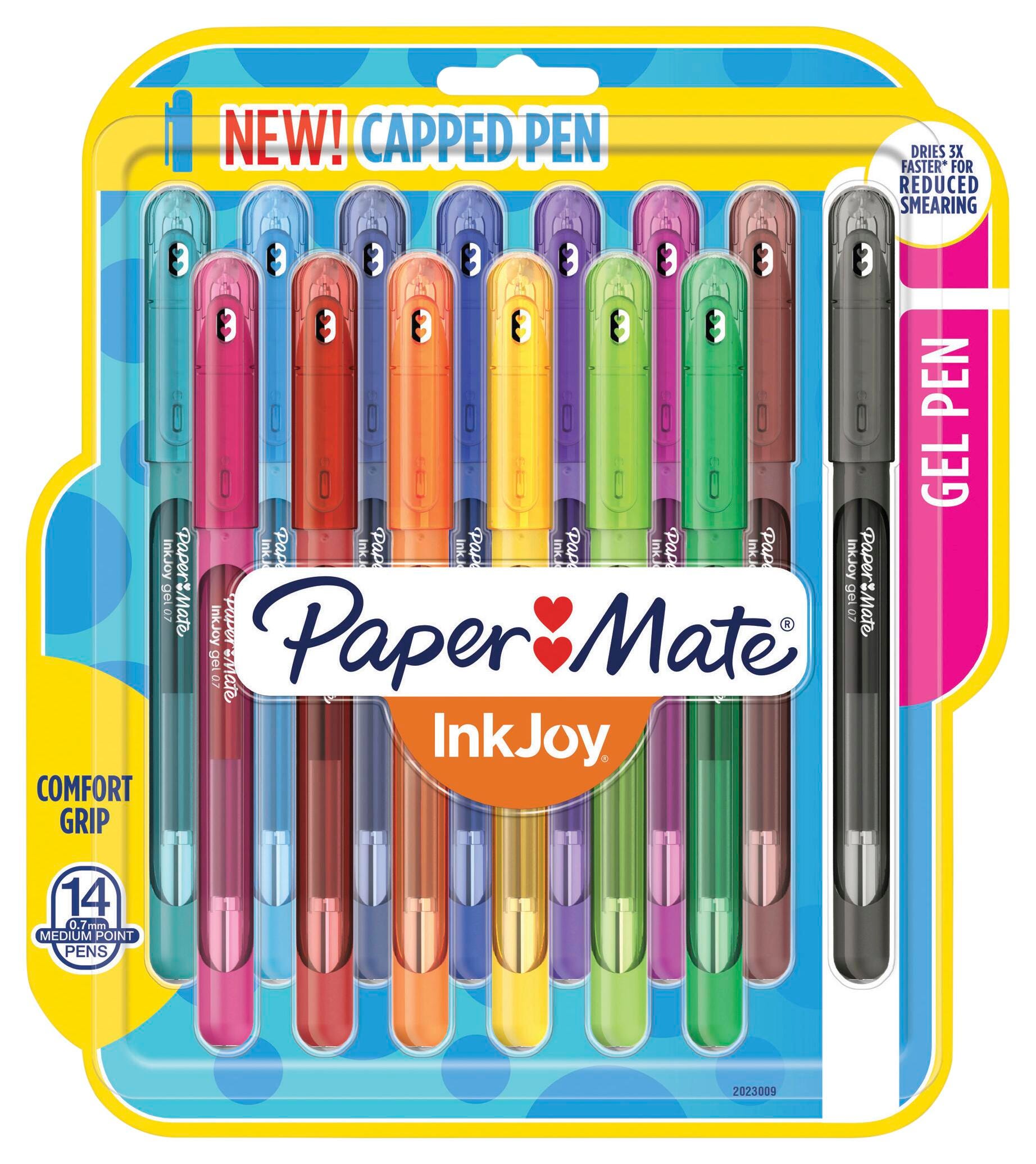 PEN PAPERMATE INKJOY GEL 600ST 0.7MM ASST SET OF 14