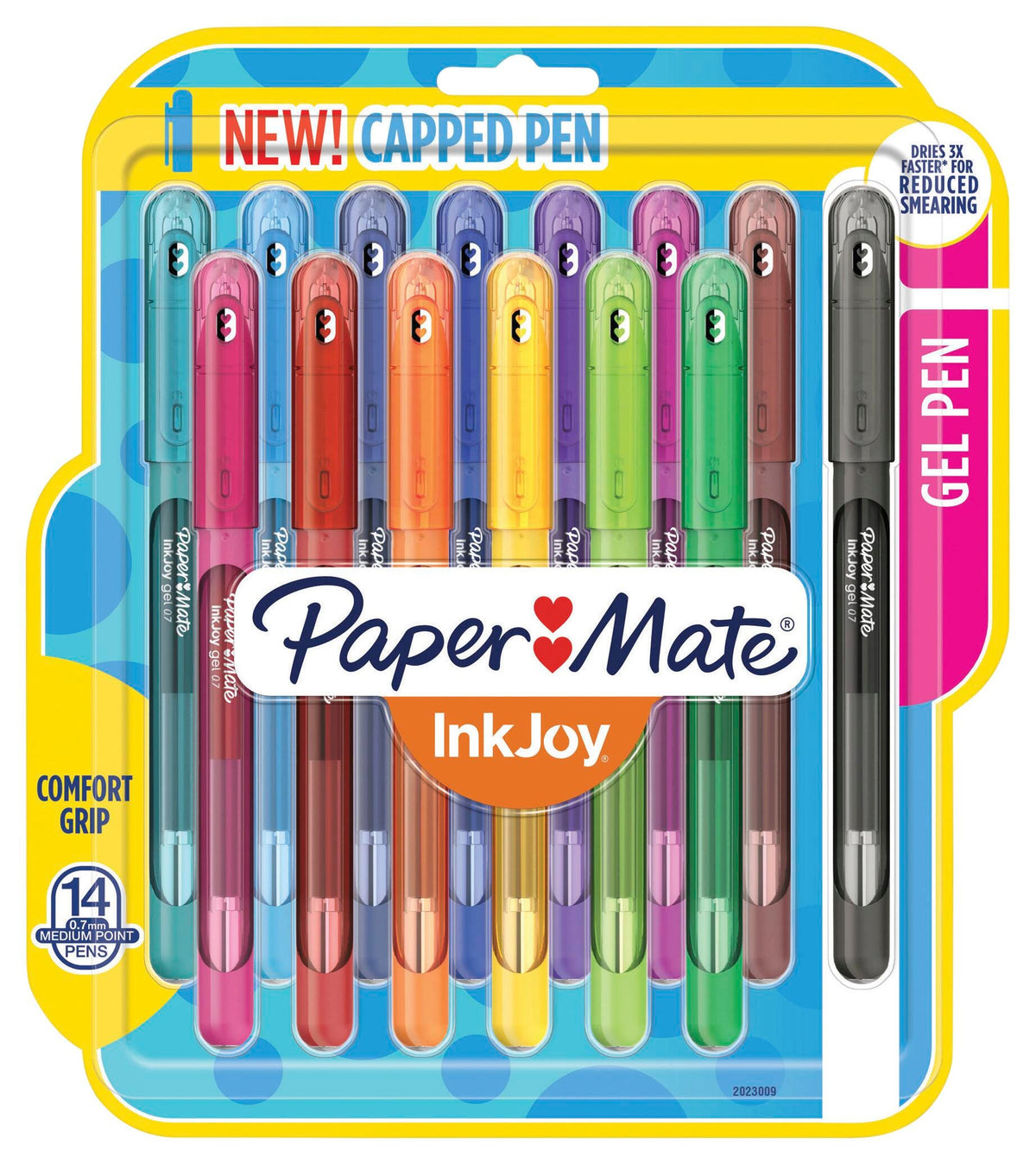 PEN PAPERMATE INKJOY GEL 600ST 0.7MM ASST SET OF 14