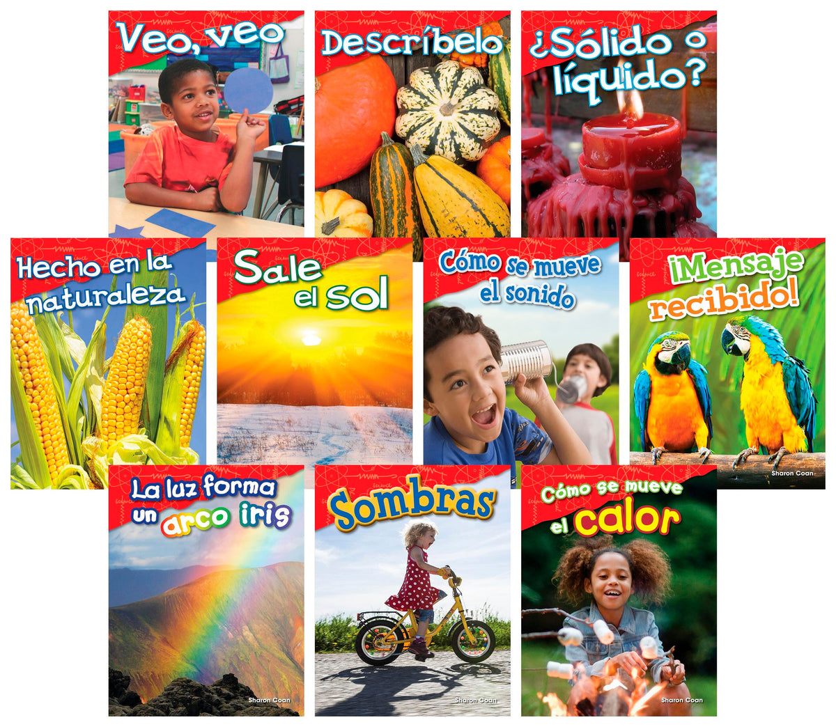 BOOKS LETS EXPLORE PHYSICAL SCI GR K-1 SPANISH SET OF 10