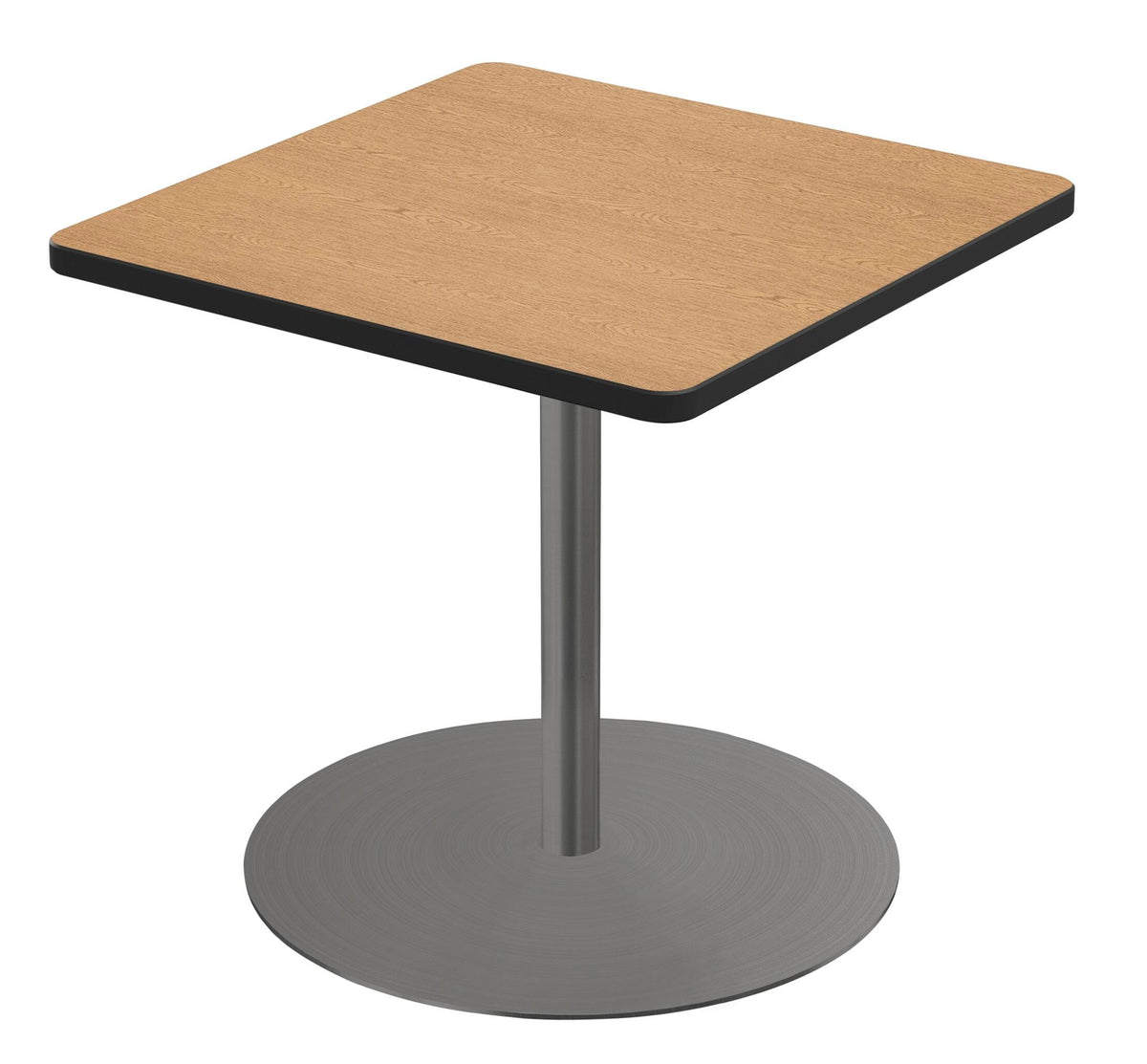 CAFETERIA TABLE - CLASSROOM SELECT - CAFE/BISTRO - SQUARE - 34 W X 34 D IN - 29 INCH - LAMINATE - SPECIFY TOP COLOR - LOCKEDGE - SPECIFY EDGE COLOR - ROUND - SPECIFY FRAME COLOR