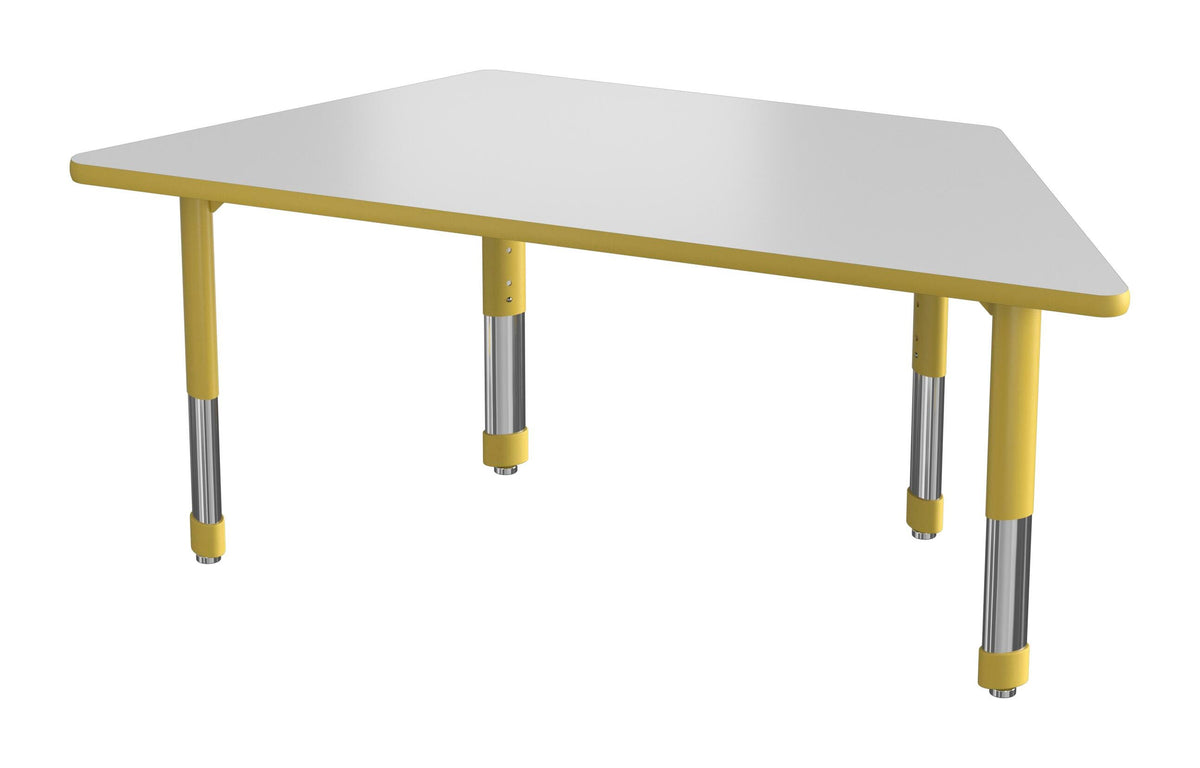 TABLE - CLASSROOM SELECT - NEOSHAPE VOLCANO ACTIVITY TABLE - 60 X 30 - SPECIFY PRODUCT HEIGHT - MARKERBOARD - T-MOLD - SPECIFY TOP COLOR - SPECIFY EDGE COLOR - SPECIFY LEG COLOR - NEOCLASS