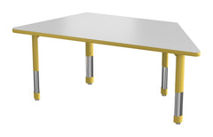 TABLE - CLASSROOM SELECT - NEOSHAPE VOLCANO ACTIVITY TABLE - 60 X 30 - SPECIFY PRODUCT HEIGHT - MARKERBOARD - T-MOLD - SPECIFY TOP COLOR - SPECIFY EDGE COLOR - SPECIFY LEG COLOR - NEOCLASS