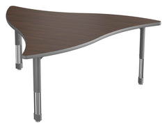 TABLE - CLASSROOM SELECT - NEOSHAPE PROP ACTIVITY TABLE - 60 X 54 - SPECIFY PRODUCT HEIGHT - LAMINATE - T-MOLD - SPECIFY TOP COLOR - SPECIFY EDGE COLOR - SPECIFY LEG COLOR - NEOCLASS