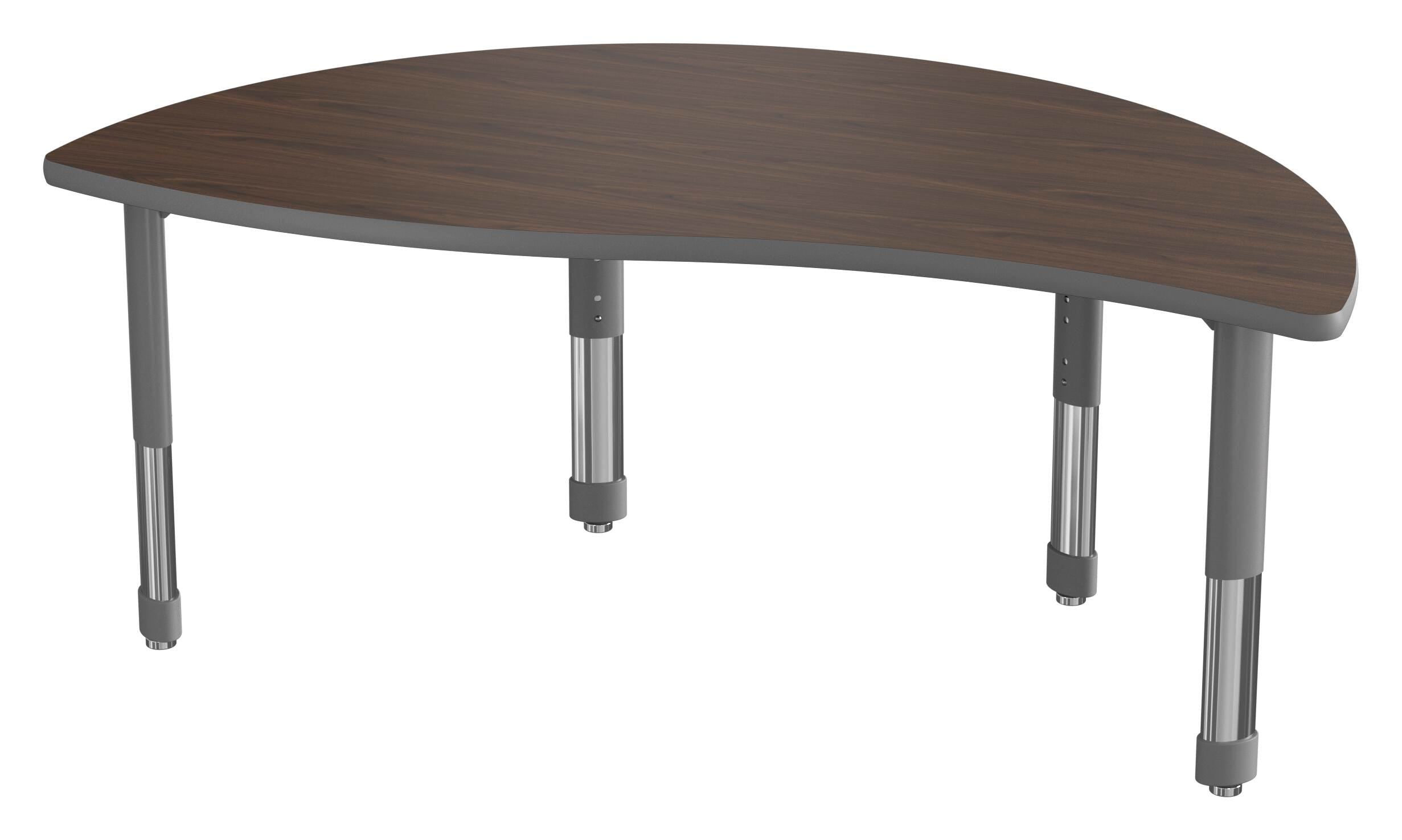 TABLE - CLASSROOM SELECT - NEOSHAPE PAISLEY ACTIVITY TABLE - 60 X 32 - SPECIFY PRODUCT HEIGHT - LAMINATE - T-MOLD - SPECIFY TOP COLOR - SPECIFY EDGE COLOR - SPECIFY LEG COLOR - NEOCLASS