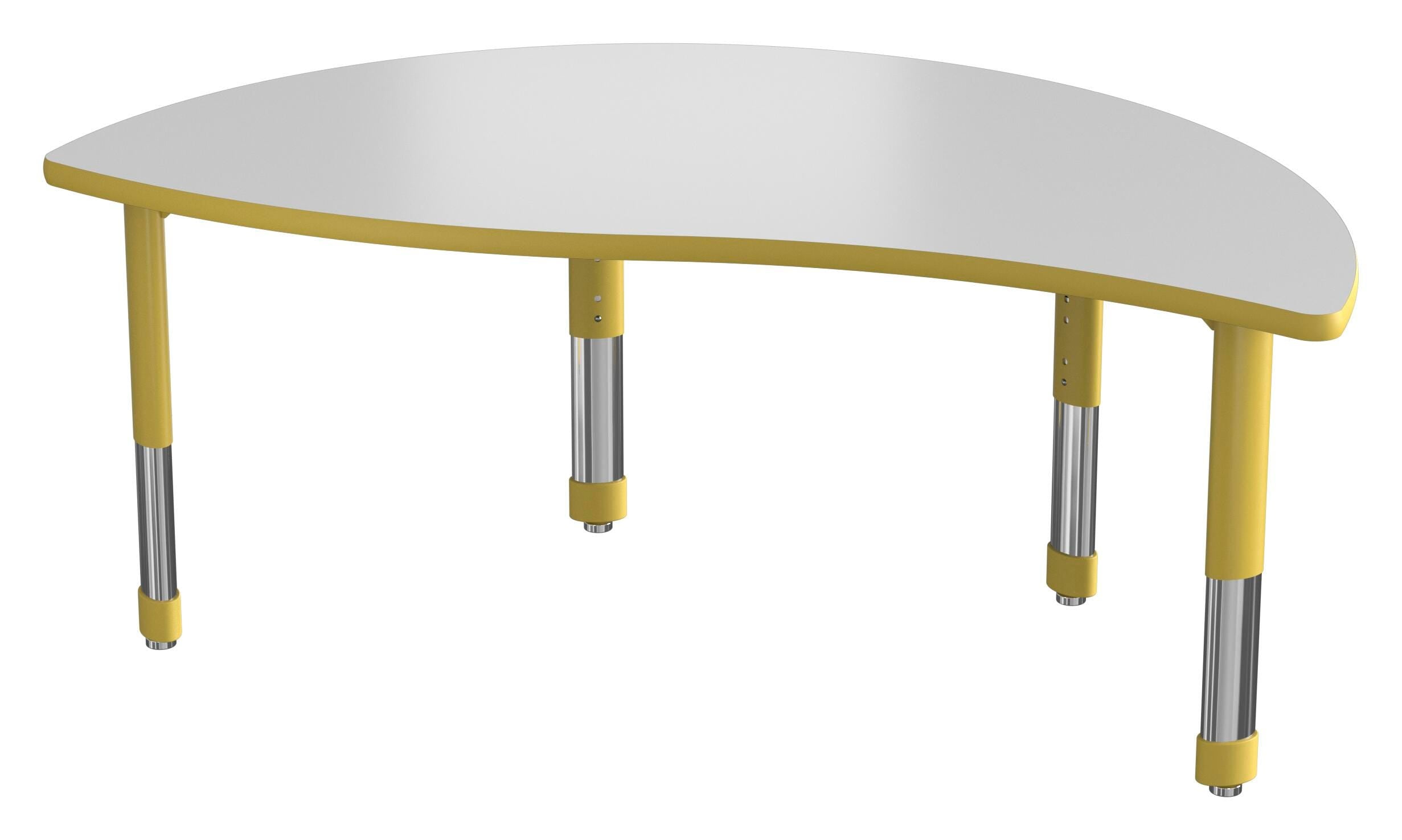 TABLE - CLASSROOM SELECT - NEOSHAPE PAISLEY ACTIVITY TABLE - 60 X 32 - SPECIFY PRODUCT HEIGHT - MARKERBOARD - T-MOLD - SPECIFY TOP COLOR - SPECIFY EDGE COLOR - SPECIFY LEG COLOR - NEOCLASS