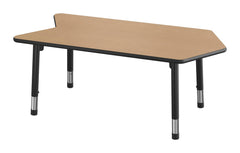 TABLE - CLASSROOM SELECT - NEOSHAPE ARROW ACTIVITY TABLE - 60 X 30 - SPECIFY PRODUCT HEIGHT - LAMINATE - LOCKEDGE - SPECIFY TOP COLOR - SPECIFY EDGE COLOR - SPECIFY LEG COLOR - APOLLO