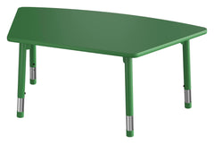 TABLE - CLASSROOM SELECT - NEOSHAPE CANOPY ACTIVITY TABLE - 60 X 34 - SPECIFY PRODUCT HEIGHT - LAMINATE - T-MOLD - SPECIFY TOP COLOR - SPECIFY EDGE COLOR - SPECIFY LEG COLOR - APOLLO