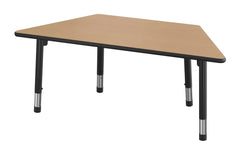 TABLE - CLASSROOM SELECT - NEOSHAPE VOLCANO ACTIVITY TABLE - 60 X 30 - SPECIFY PRODUCT HEIGHT - LAMINATE - LOCKEDGE - SPECIFY TOP COLOR - SPECIFY EDGE COLOR - SPECIFY LEG COLOR - APOLLO