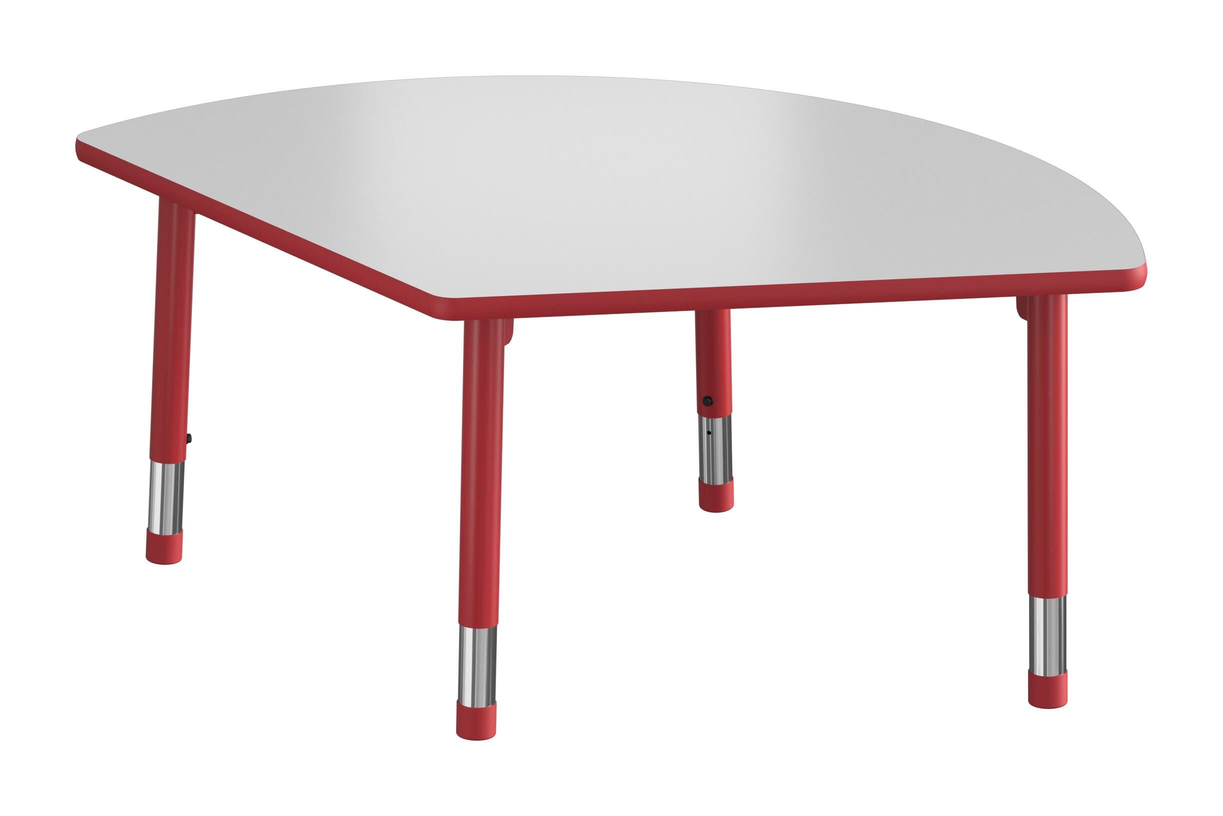 TABLE - CLASSROOM SELECT - NEOSHAPE CONOID ACTIVITY TABLE - 60 X 40 - SPECIFY PRODUCT HEIGHT - MARKERBOARD - T-MOLD - SPECIFY TOP COLOR - SPECIFY EDGE COLOR - SPECIFY LEG COLOR - APOLLO