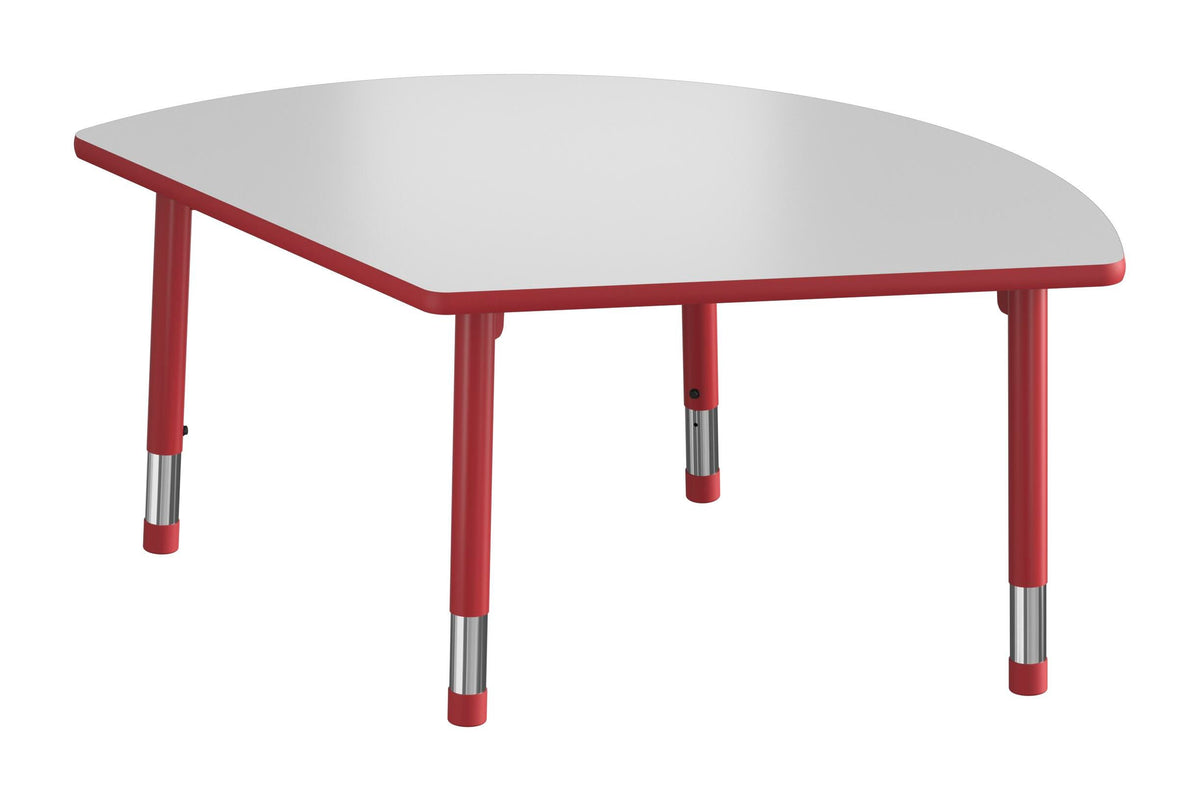 TABLE - CLASSROOM SELECT - NEOSHAPE CONOID ACTIVITY TABLE - 60 X 40 - SPECIFY PRODUCT HEIGHT - MARKERBOARD - T-MOLD - SPECIFY TOP COLOR - SPECIFY EDGE COLOR - SPECIFY LEG COLOR - APOLLO