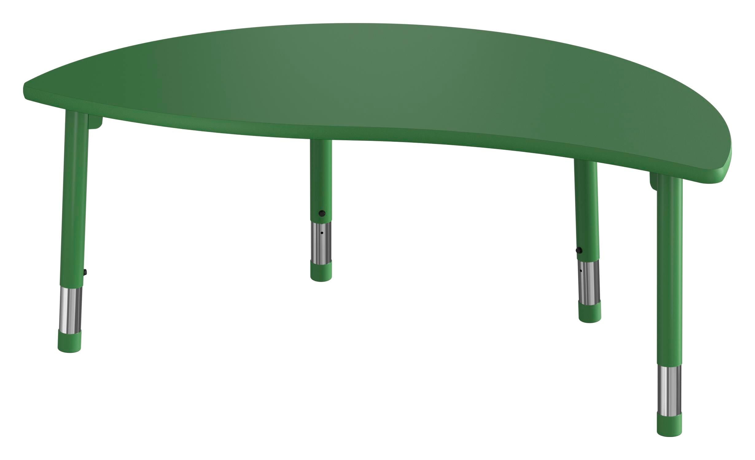 TABLE - CLASSROOM SELECT - NEOSHAPE PAISLEY ACTIVITY TABLE - 60 X 32 - SPECIFY PRODUCT HEIGHT - LAMINATE - T-MOLD - SPECIFY TOP COLOR - SPECIFY EDGE COLOR - SPECIFY LEG COLOR - APOLLO