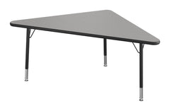TABLE - CLASSROOM SELECT - NEOSHAPE TRIANGLE ACTIVITY TABLE - 60 X 32 - SPECIFY PRODUCT HEIGHT - LAMINATE - LOCKEDGE - SPECIFY TOP COLOR - SPECIFY EDGE COLOR - SPECIFY LEG COLOR - STANDARD