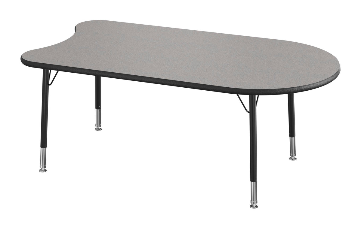 TABLE - CLASSROOM SELECT - NEOSHAPE TASA ACTIVITY TABLE - 60 X 32 - SPECIFY PRODUCT HEIGHT - LAMINATE - LOCKEDGE - SPECIFY TOP COLOR - SPECIFY EDGE COLOR - SPECIFY LEG COLOR - STANDARD