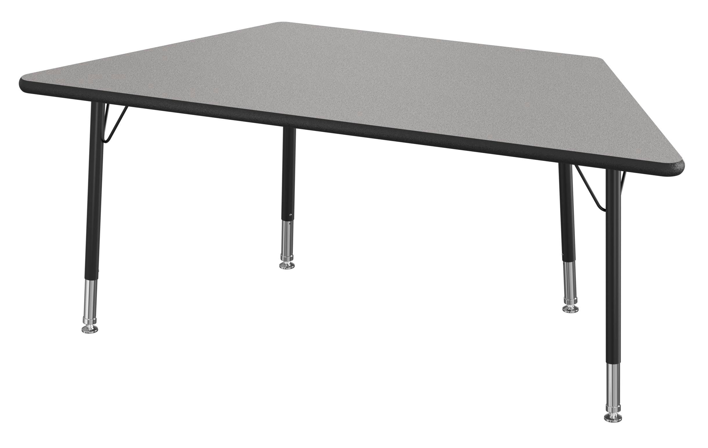 TABLE - CLASSROOM SELECT - NEOSHAPE VOLCANO ACTIVITY TABLE - 60 X 30 - SPECIFY PRODUCT HEIGHT - LAMINATE - LOCKEDGE - SPECIFY TOP COLOR - SPECIFY EDGE COLOR - SPECIFY LEG COLOR - STANDARD