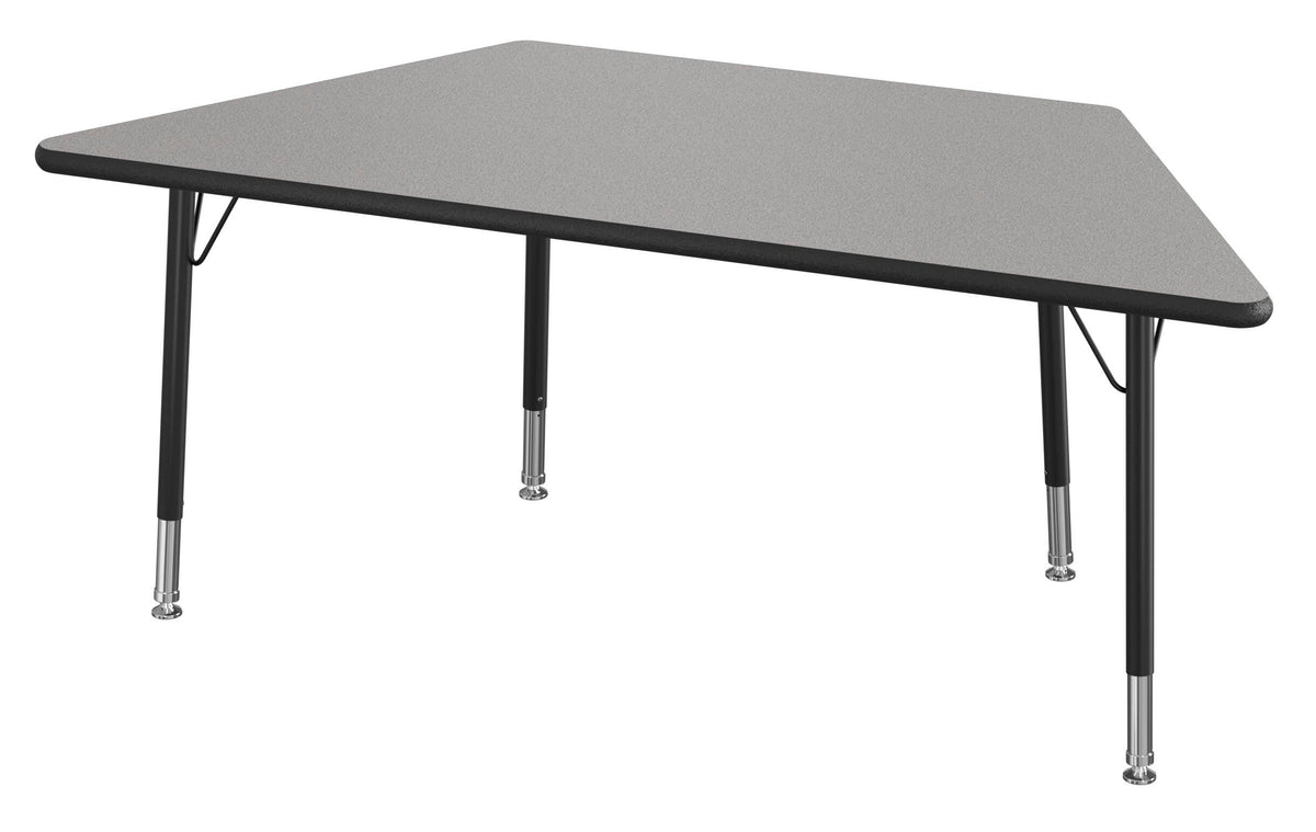 TABLE - CLASSROOM SELECT - NEOSHAPE VOLCANO ACTIVITY TABLE - 60 X 30 - SPECIFY PRODUCT HEIGHT - LAMINATE - LOCKEDGE - SPECIFY TOP COLOR - SPECIFY EDGE COLOR - SPECIFY LEG COLOR - STANDARD