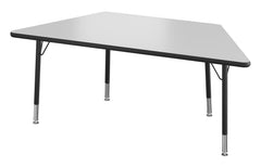 TABLE - CLASSROOM SELECT - NEOSHAPE VOLCANO ACTIVITY TABLE - 60 X 30 - SPECIFY PRODUCT HEIGHT - MARKERBOARD - LOCKEDGE - SPECIFY TOP COLOR - SPECIFY EDGE COLOR - SPECIFY LEG COLOR - STANDARD