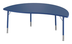 TABLE - CLASSROOM SELECT - NEOSHAPE PAISLEY ACTIVITY TABLE - 60 X 32 - SPECIFY PRODUCT HEIGHT - LAMINATE - T-MOLD - SPECIFY TOP COLOR - SPECIFY EDGE COLOR - SPECIFY LEG COLOR - STANDARD