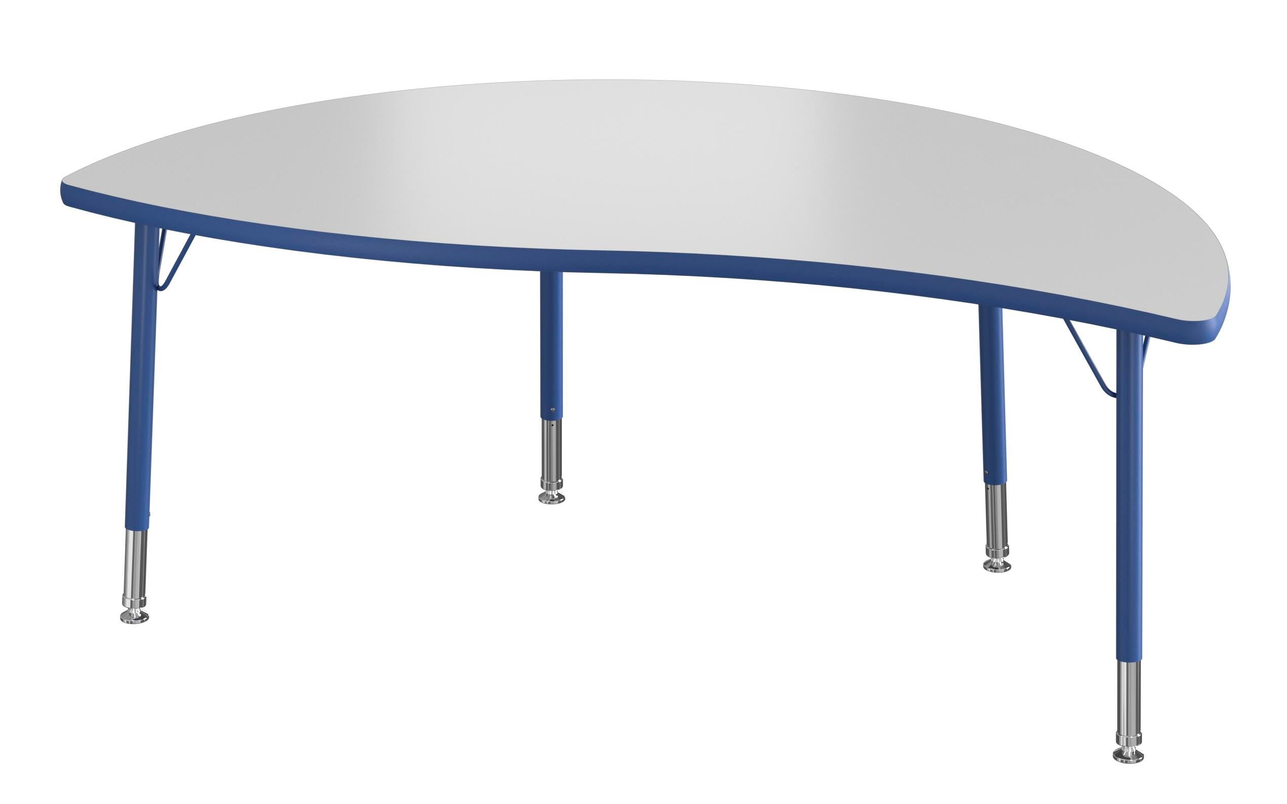 TABLE - CLASSROOM SELECT - NEOSHAPE PAISLEY ACTIVITY TABLE - 60 X 32 - SPECIFY PRODUCT HEIGHT - MARKERBOARD - T-MOLD - SPECIFY TOP COLOR - SPECIFY EDGE COLOR - SPECIFY LEG COLOR - STANDARD