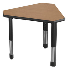 DESK - CLASSROOM SELECT - NEOSHAPE GEM DESK - 31 W X 27 D - SPECIFY PRODUCT HEIGHT - LAMINATE - SPECIFY TOP COLOR - LOCKEDGE - SPECIFY EDGE COLOR - SPECIFY LEG COLOR