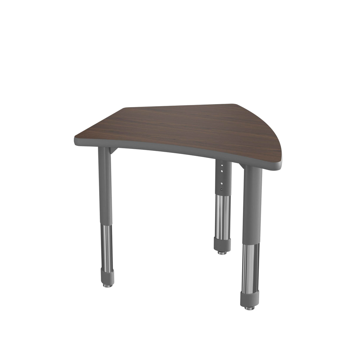 DESK - CLASSROOM SELECT - NEOSHAPE KITE DESK - 34 W X 30 D - SPECIFY PRODUCT HEIGHT - LAMINATE - SPECIFY TOP COLOR - T-MOLD - SPECIFY EDGE COLOR - SPECIFY LEG COLOR