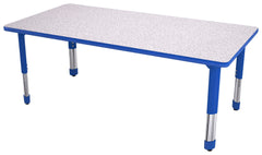 TABLE - CLASSROOM SELECT - RECTANGLE ACTIVITY TABLE - 36 W X 24 D IN - SPECIFY PRODUCT HEIGHT - LAMINATE - T-MOLD - SPECIFY TOP COLOR - SPECIFY EDGE COLOR - SPECIFY LEG COLOR - NEOCLASS