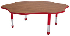 TABLE - CLASSROOM SELECT - FLOWER ACTIVITY TABLE - 60 X 60 - SPECIFY PRODUCT HEIGHT - LAMINATE - T-MOLD - SPECIFY TOP COLOR - SPECIFY EDGE COLOR - SPECIFY LEG COLOR - NEOCLASS