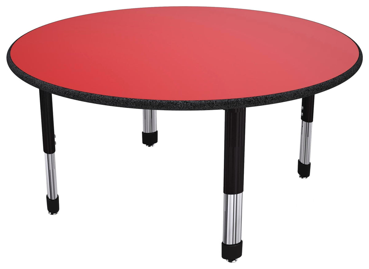 TABLE - CLASSROOM SELECT - ROUND ACTIVITY TABLE - 36 DIA IN - SPECIFY PRODUCT HEIGHT - LAMINATE - LOCKEDGE - SPECIFY TOP COLOR - SPECIFY EDGE COLOR - SPECIFY LEG COLOR - NEOCLASS