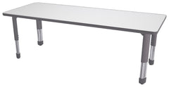 TABLE - CLASSROOM SELECT - RECTANGLE ACTIVITY TABLE - 72 W X 36 D IN - SPECIFY PRODUCT HEIGHT - MARKERBOARD - T-MOLD - SPECIFY TOP COLOR - SPECIFY EDGE COLOR - SPECIFY LEG COLOR - NEOCLASS