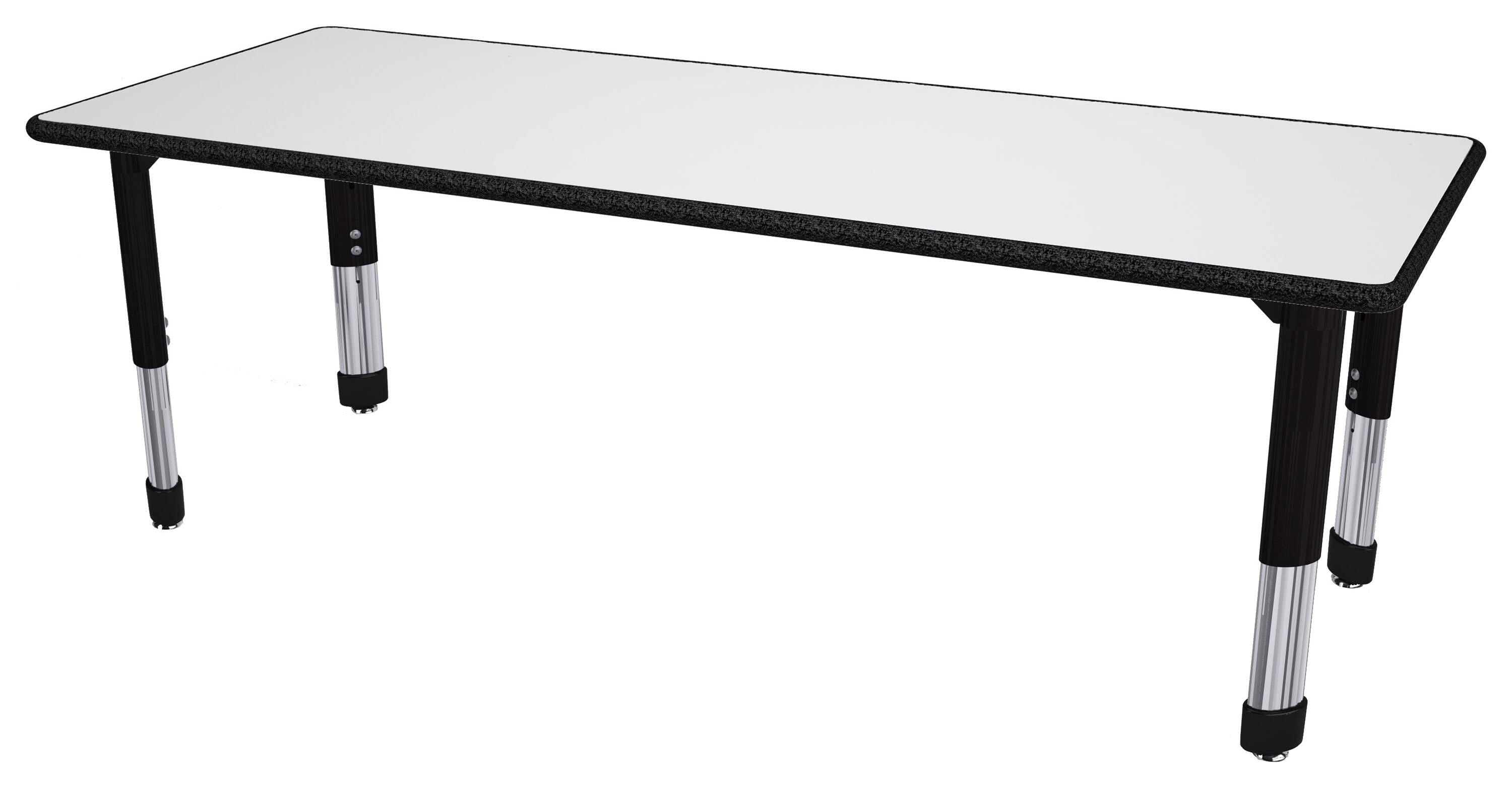 TABLE - CLASSROOM SELECT - RECTANGLE ACTIVITY TABLE - 60 W X 30 D IN - SPECIFY PRODUCT HEIGHT - MARKERBOARD - LOCKEDGE - SPECIFY TOP COLOR - SPECIFY EDGE COLOR - SPECIFY LEG COLOR - NEOCLASS