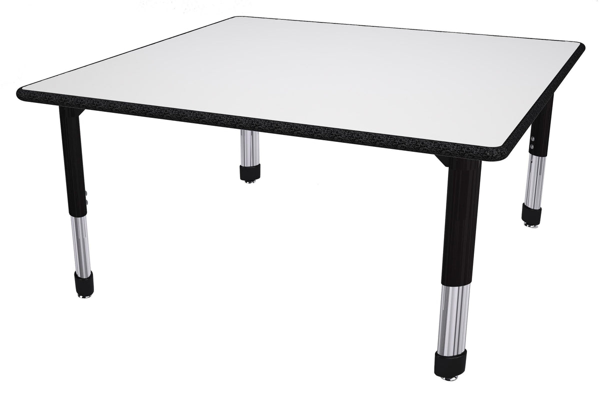 TABLE - CLASSROOM SELECT - SQUARE ACTIVITY TABLE - 42 W X 42 D IN - SPECIFY PRODUCT HEIGHT - MARKERBOARD - LOCKEDGE - SPECIFY TOP COLOR - SPECIFY EDGE COLOR - SPECIFY LEG COLOR - NEOCLASS
