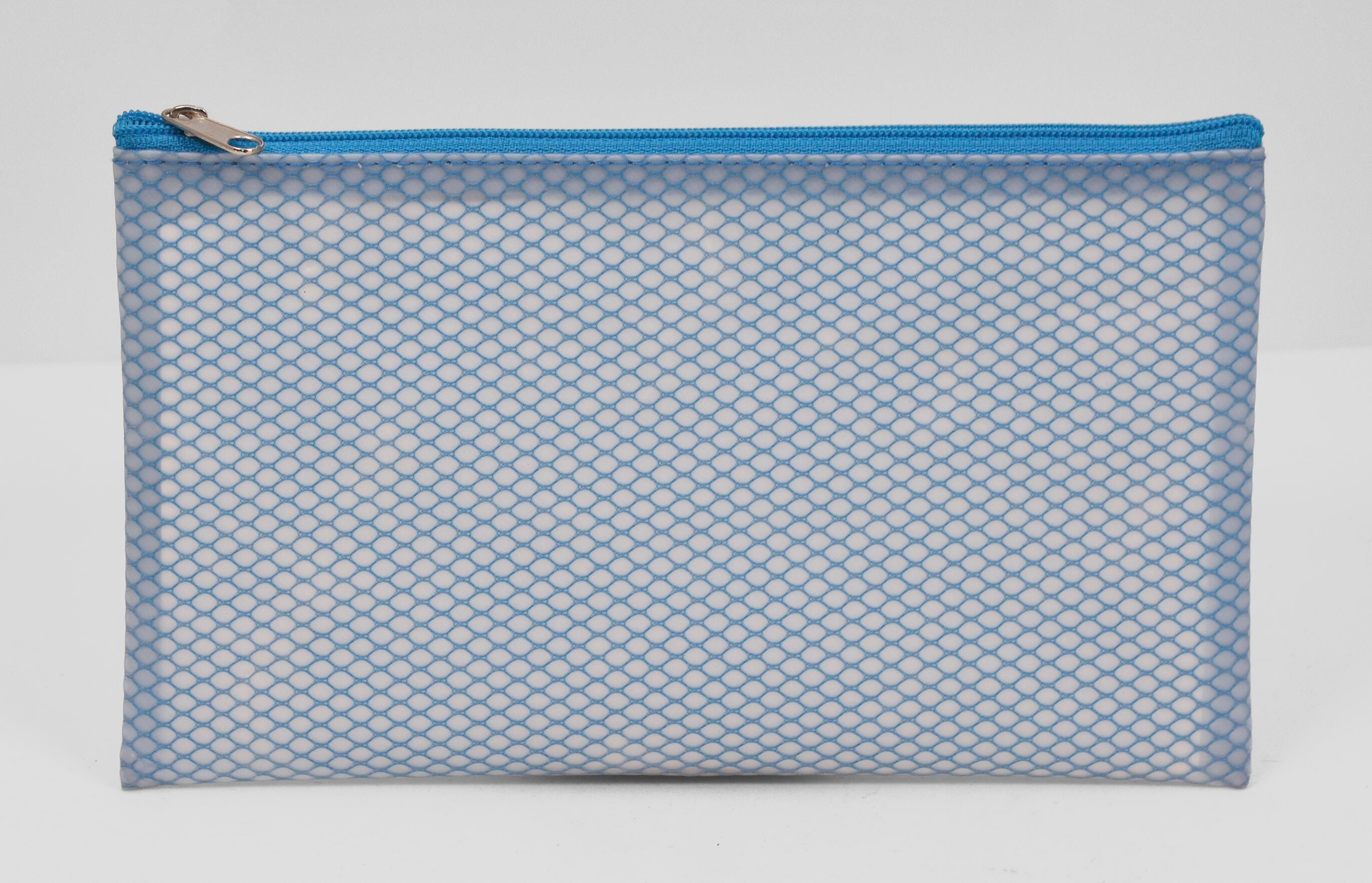 POUCH PENCIL - SCHOOL SMART BLUE EACH