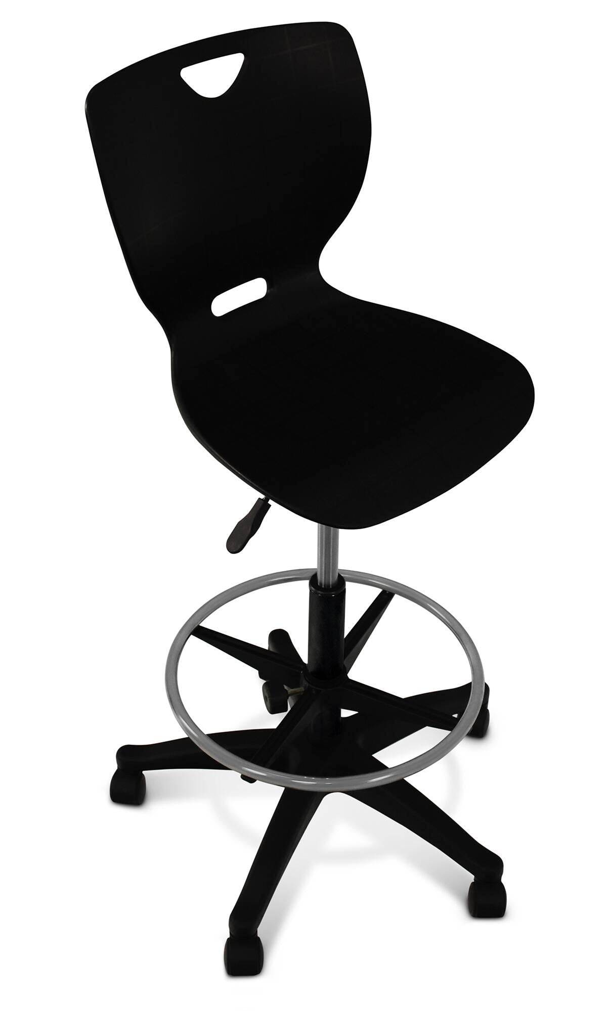 STOOL - CLASSROOM SELECT - NEOCLASS PNEUMATIC LIFT STOOL - A SHELL 24 TO 34 H IN - SPECIFY SEAT AND BACK COLOR