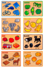 SMALL COLOR PUZZLE SET - SET OF 8