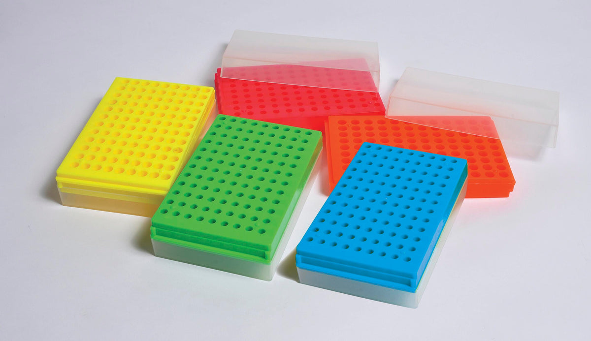 RACK MICROCENTRIFUGE ASST COLORS PACK OF 5