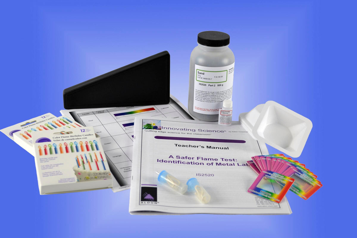 KIT - A SAFER FLAME TEST IDENTIFICATION OF METAL LAB ACTIVITY