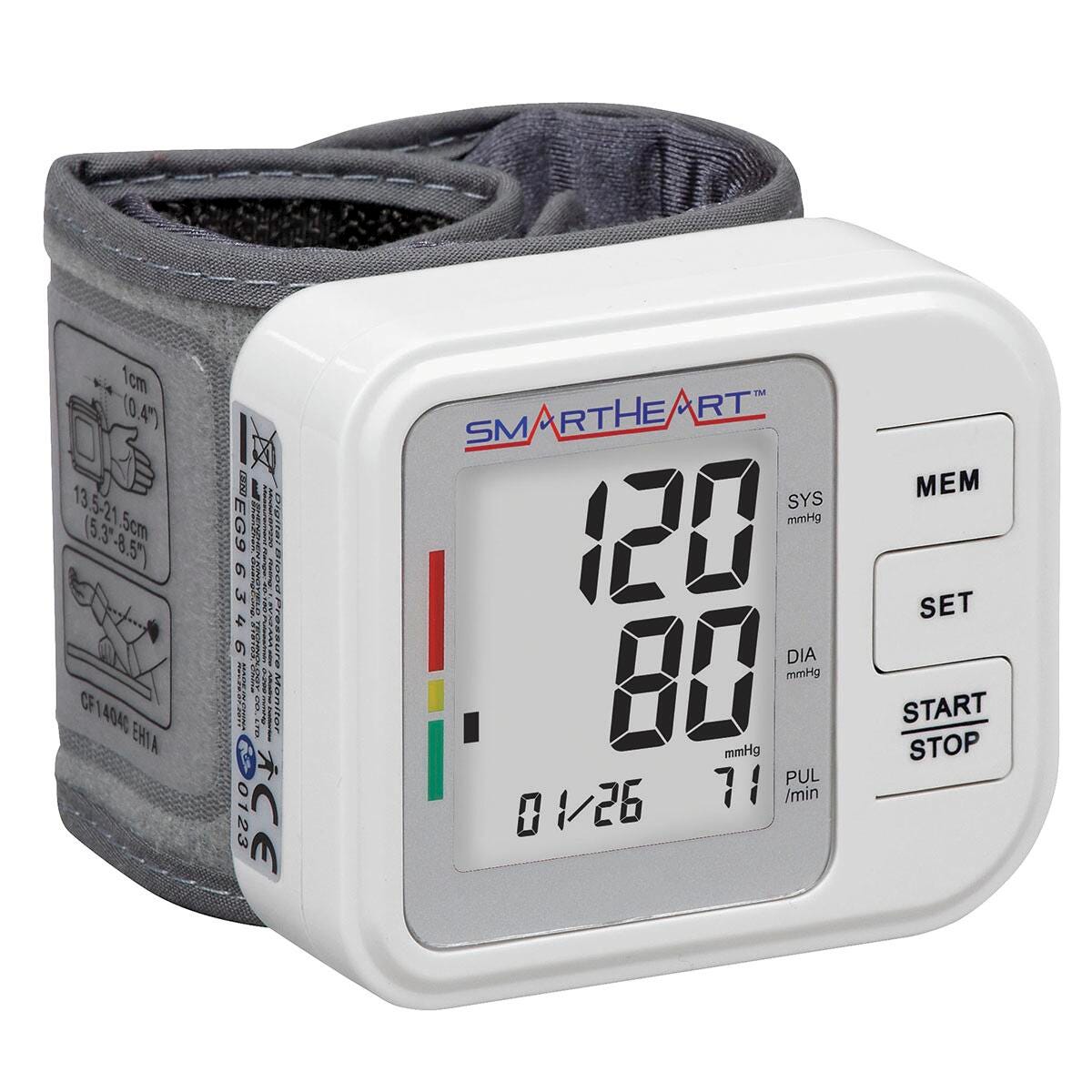 WRISTWATCH - BLOOD PRESSURE AND PULSE MONITOR