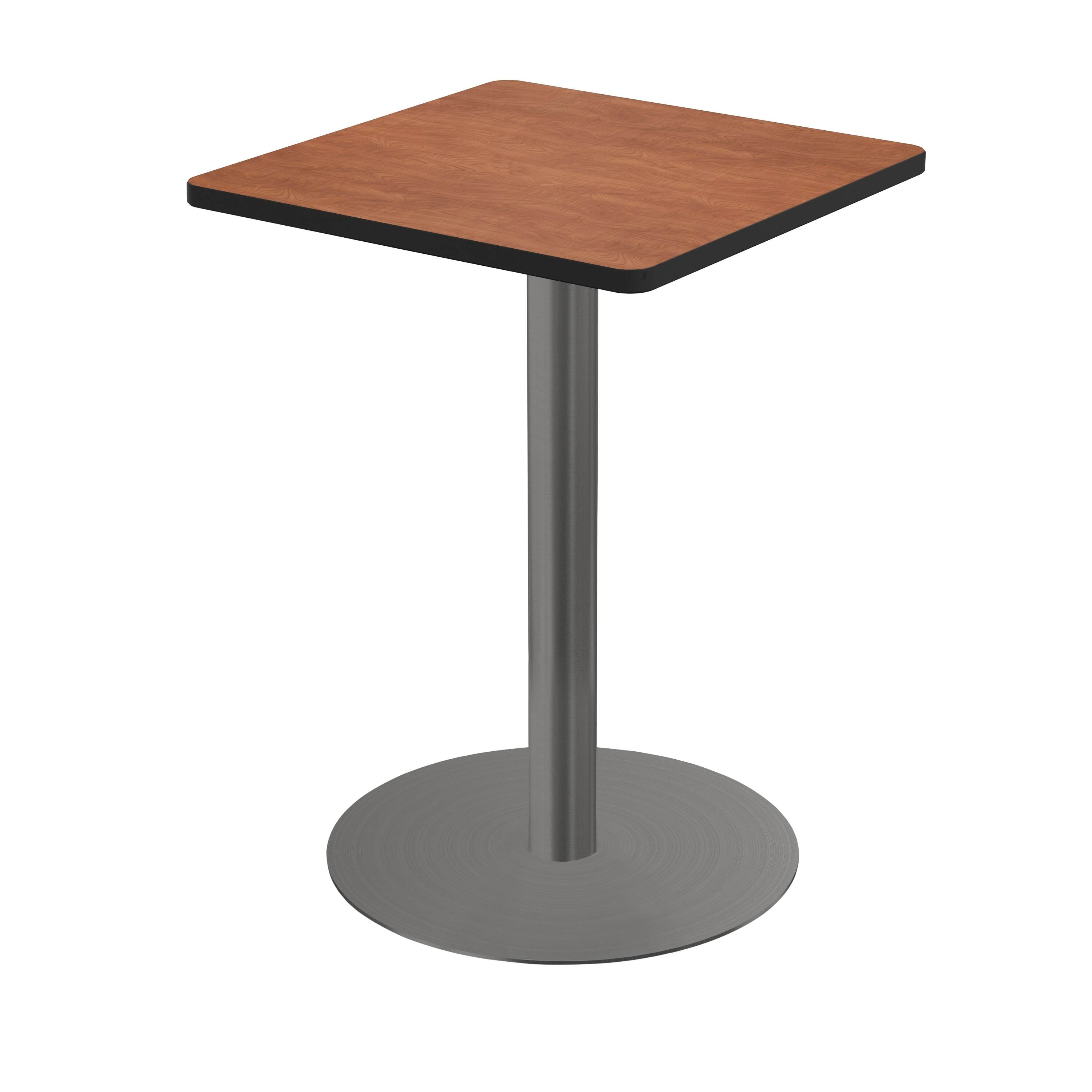 CAFETERIA TABLE - CLASSROOM SELECT - CAFE/BISTRO - SQUARE - 34 W X 34 D IN - 42 INCH - LAMINATE - SPECIFY TOP COLOR - LOCKEDGE - SPECIFY EDGE COLOR - ROUND - SPECIFY FRAME COLOR