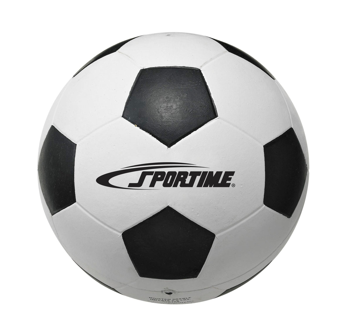SOCCERBALL SPTM #5 BLK/WHT - SPORTIME