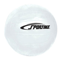 VOLLEYBALL RUBBER WHITE - SPORTIME - SIZE 5