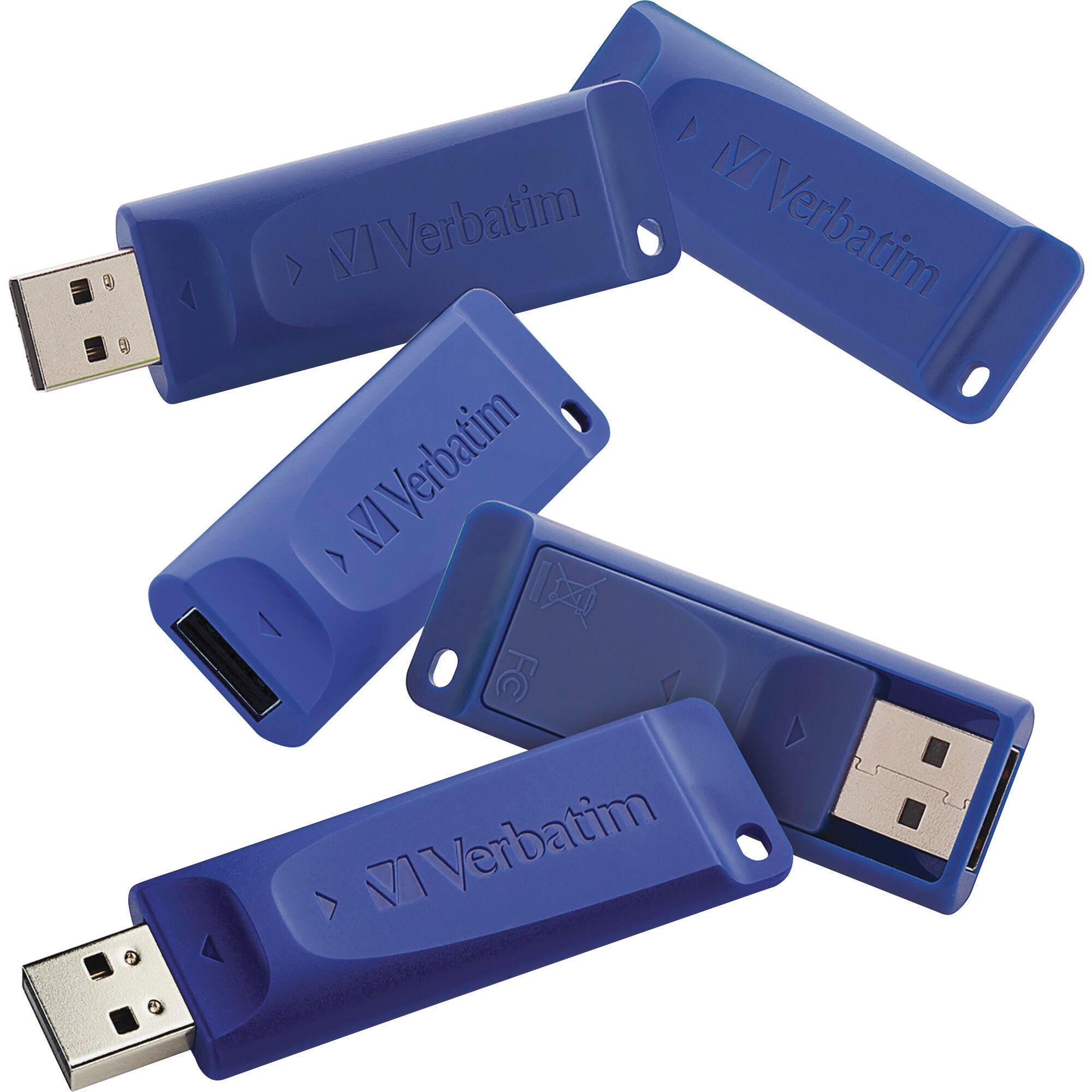 FLASH DRIVE USB 16 GB VERBATIM PK OF 5 VER99810