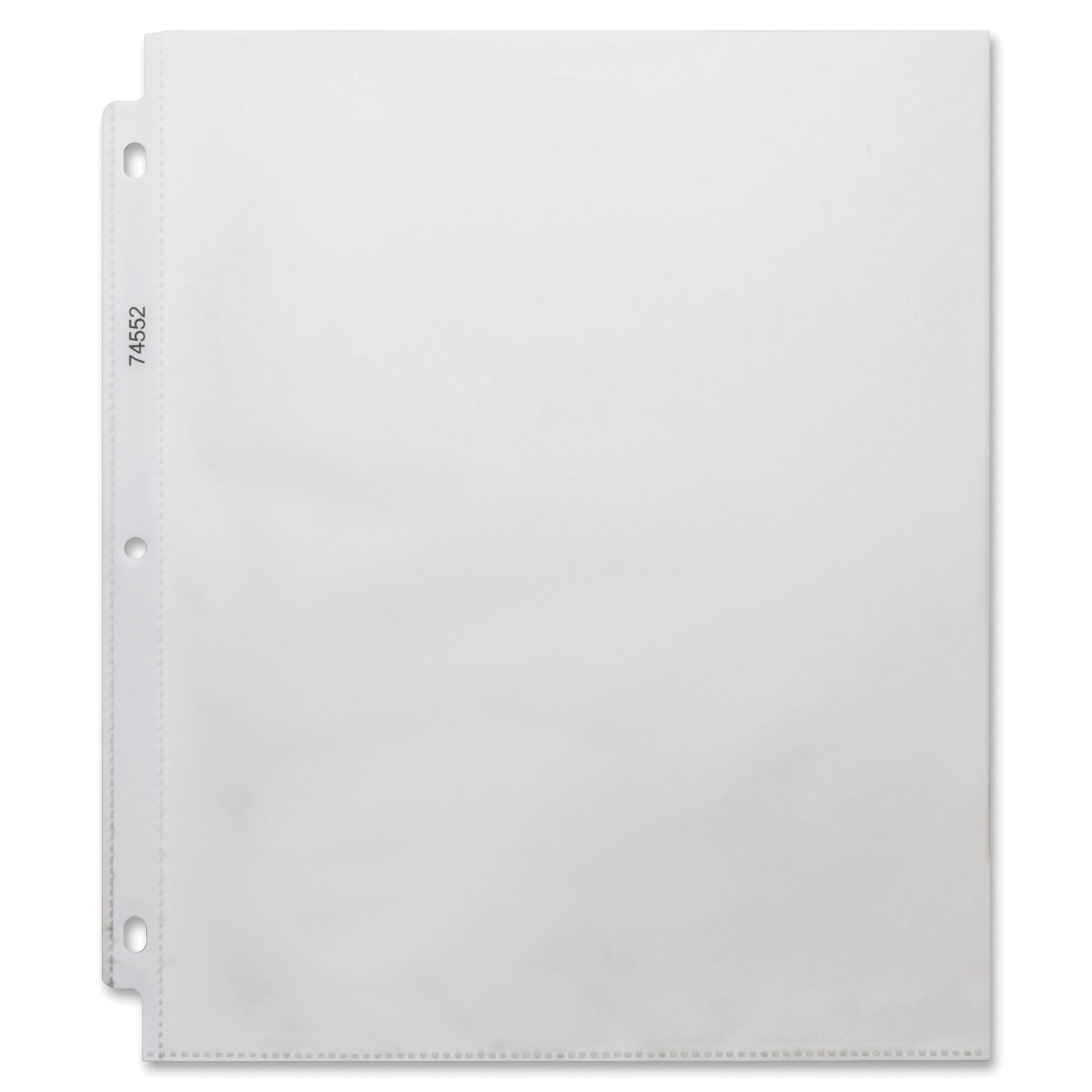 SHEET PROTECTOR HEAVYWEIGHT CLEAR PK OF 200 BSN74552
