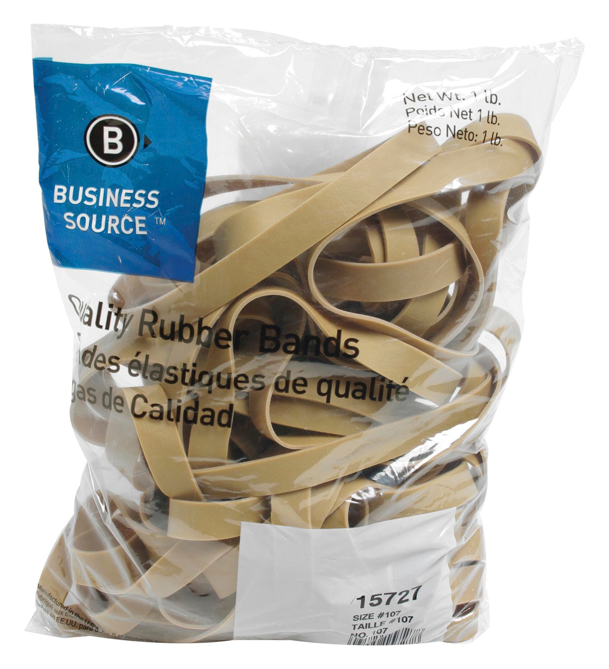 RUBBERBANDS SIZE NO. 107 1LB- PACK OF 40- BSN15727