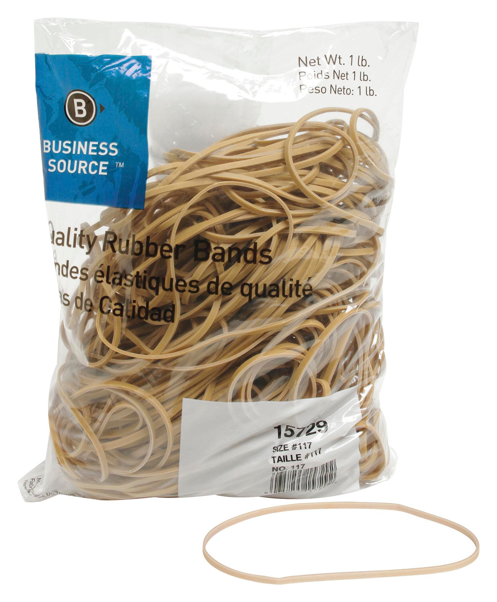 RUBBERBANDS SIZE NO. 117B 1LB- PACK OF 200- BSN15729