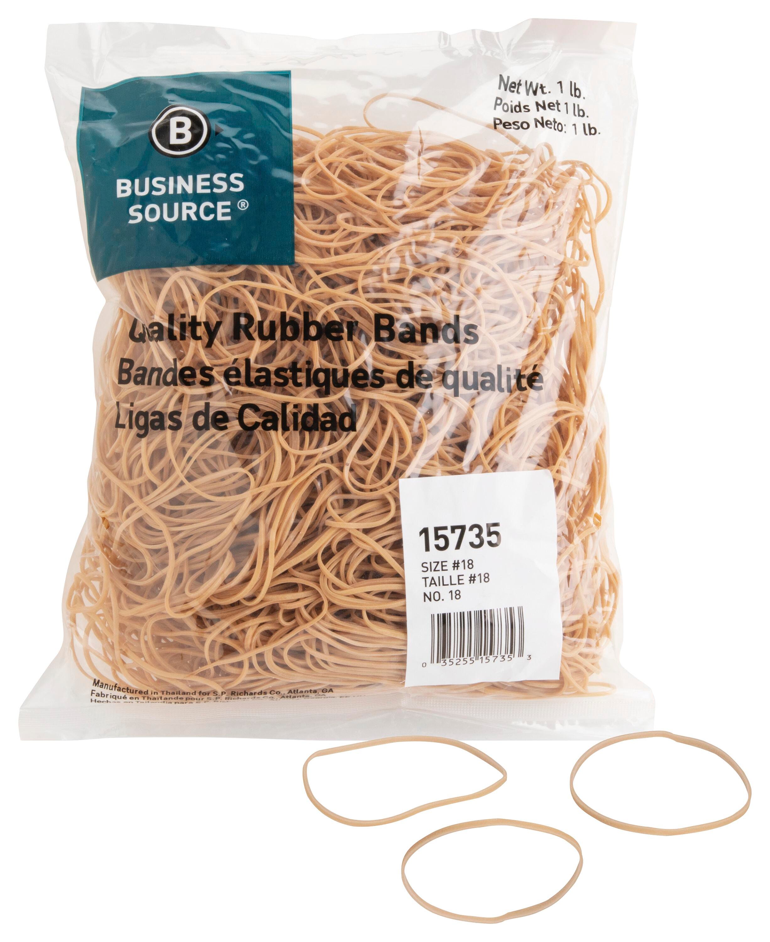 RUBBERBANDS SIZE NO. 18 1LB- PACK OF 1480- BSN15735