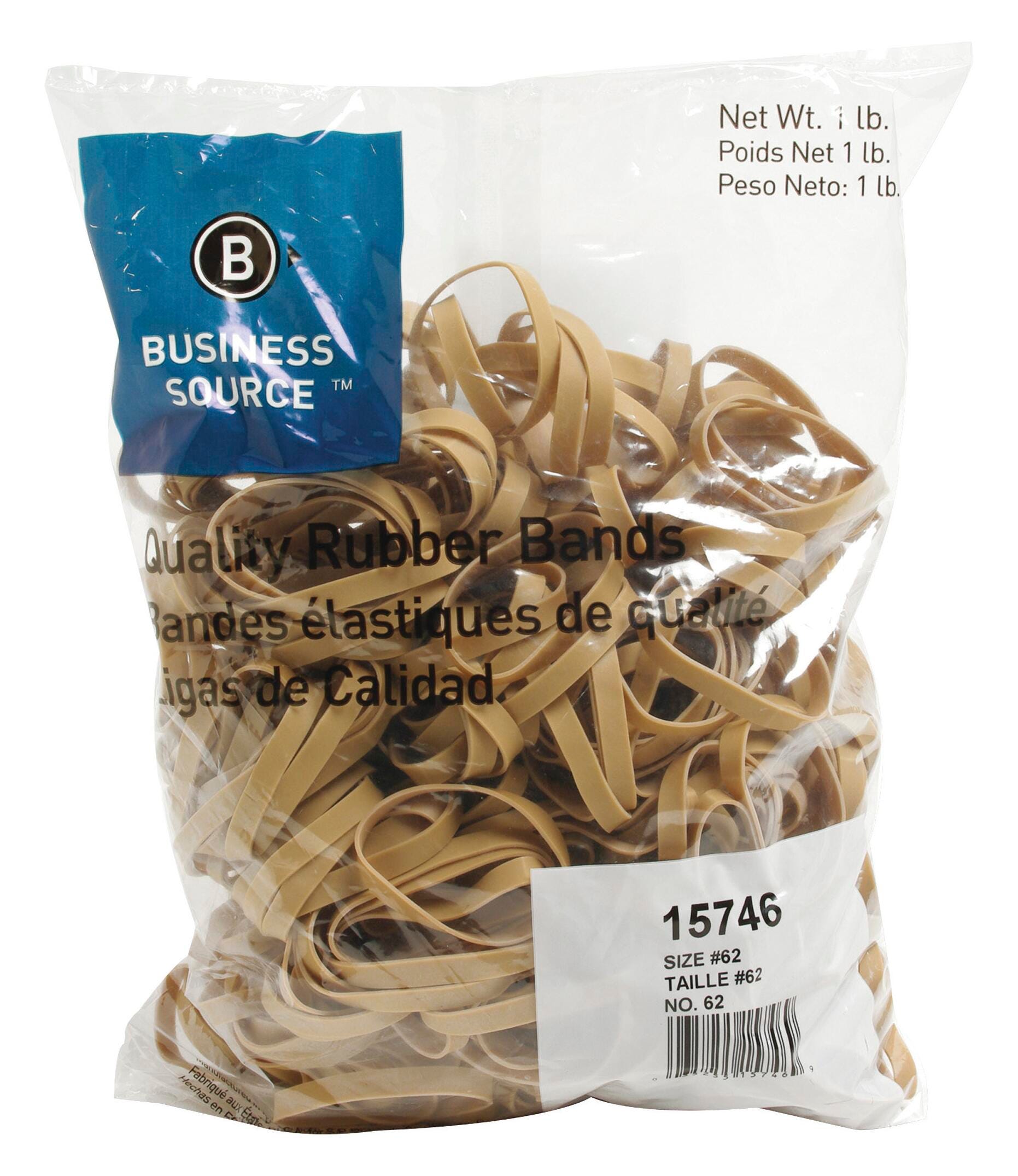 RUBBERBANDS SIZE NO. 62 1LB- PACK OF 450- BSN15746