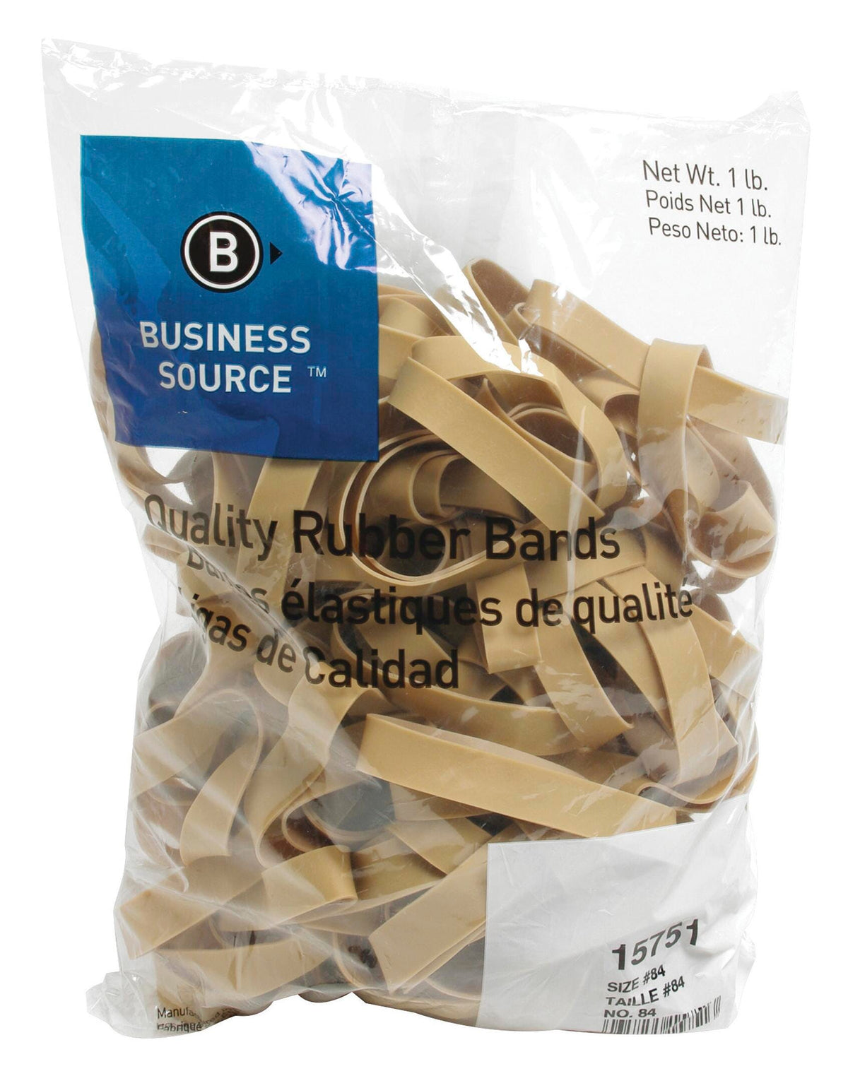 RUBBERBANDS SIZE NO. 84 1LB- PACK OF 150- BSN15751