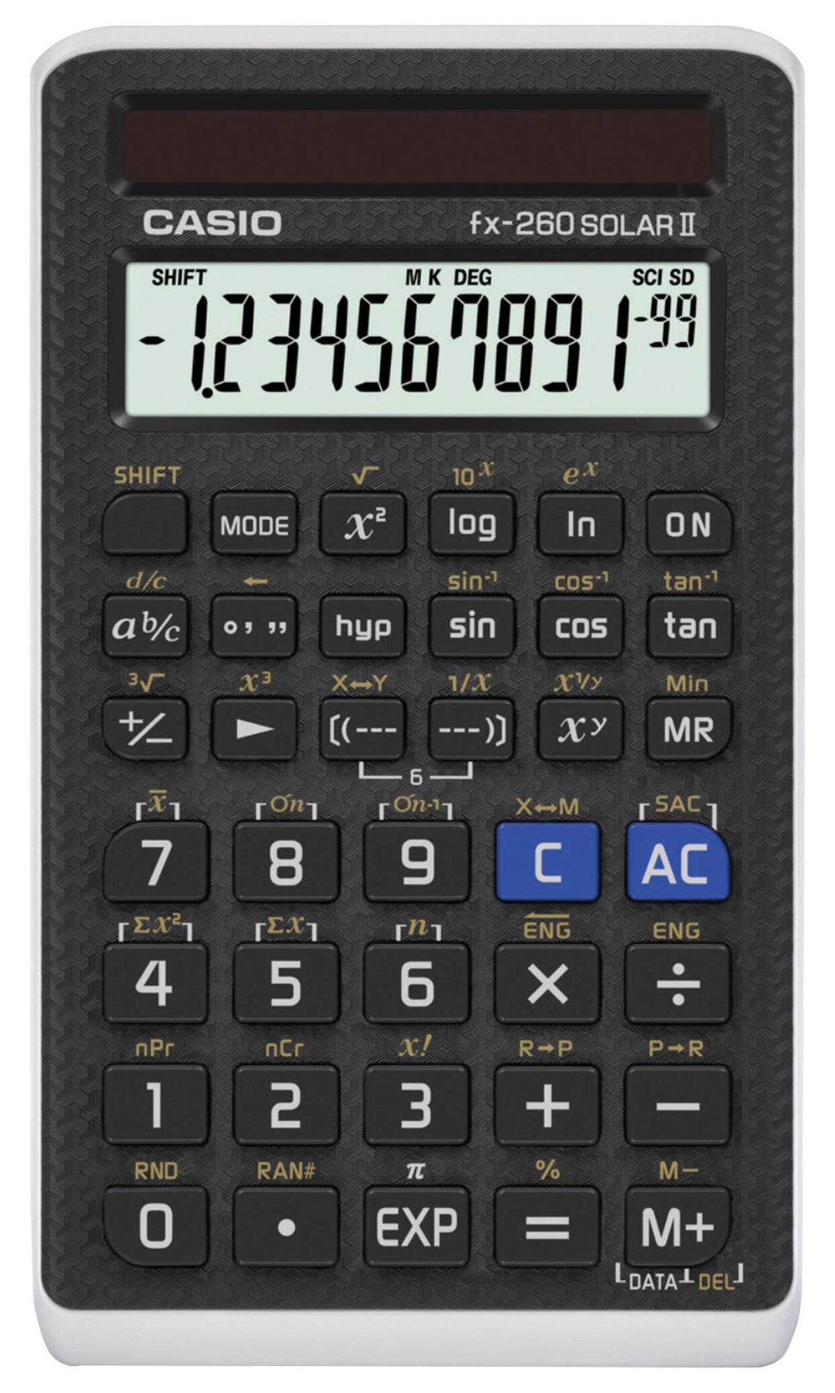 CALCULATOR SCIENTIFIC CASIO FX-260 SOLAR II