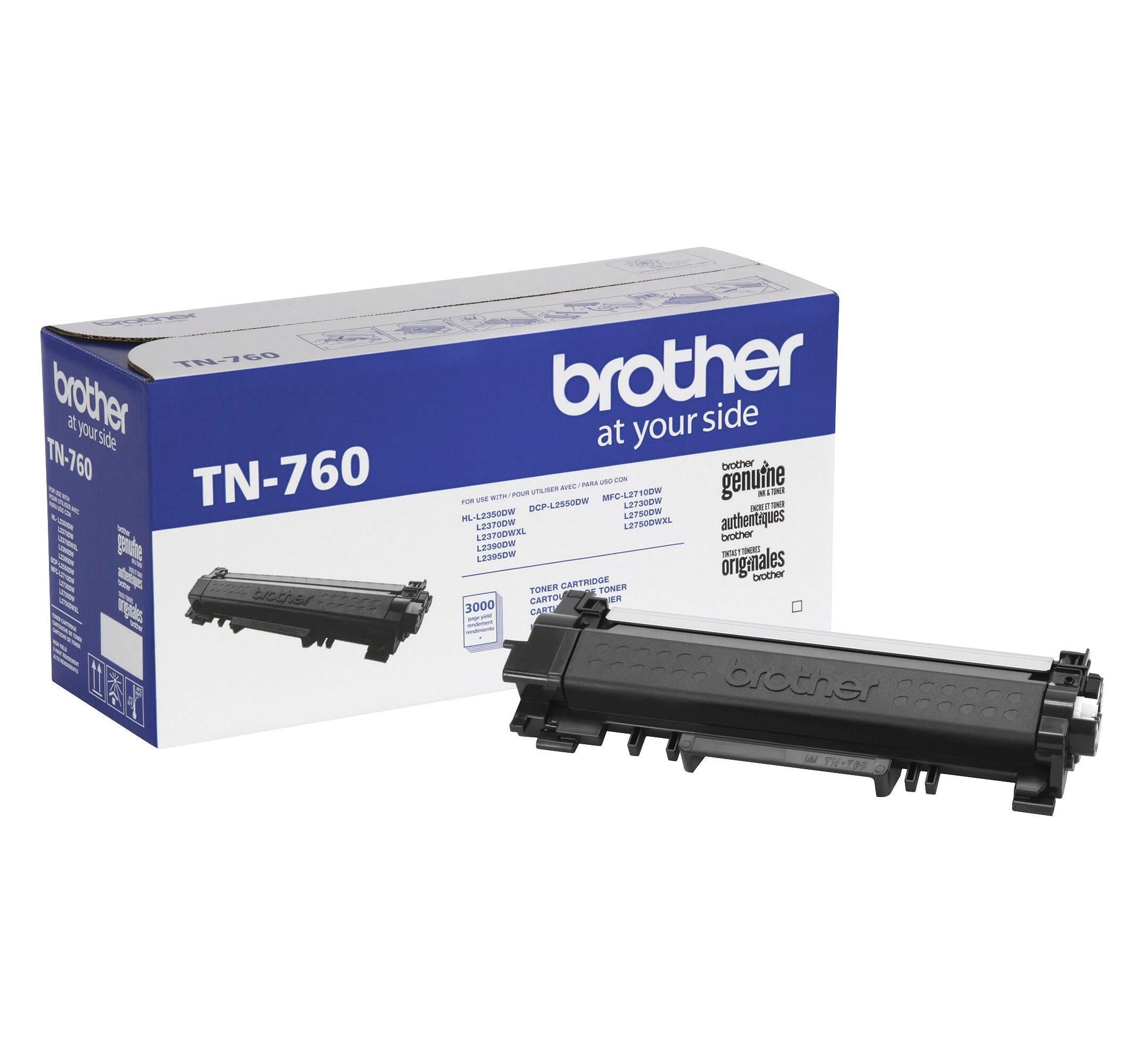 CARTRIDGE INK TONER BROTHER BRTTN760 BLACK