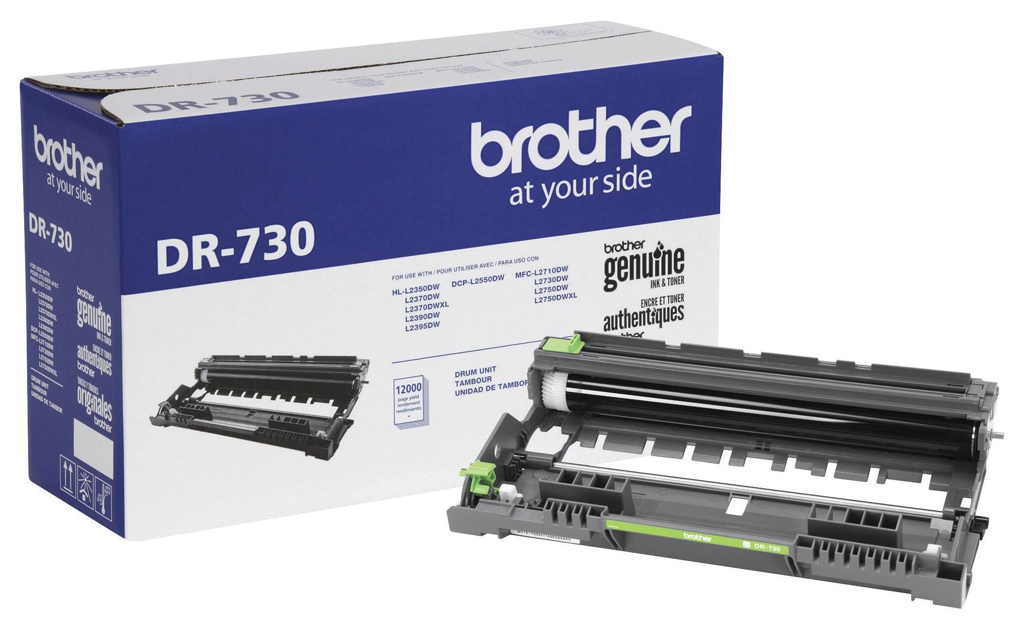DRUM UNIT BROTHER BRTDR730 BLACK