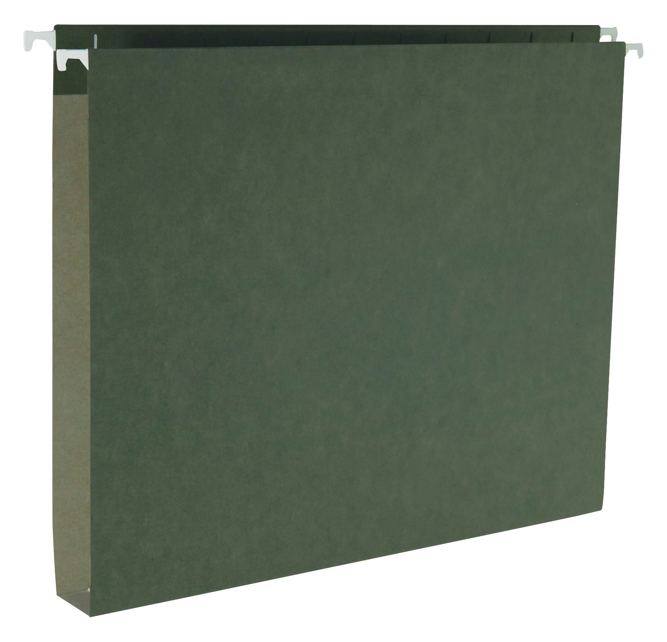 FOLDER FILE HANGING LTR 1/5 CUT 1 IN EXPANSION PK OF 25 BSN43850